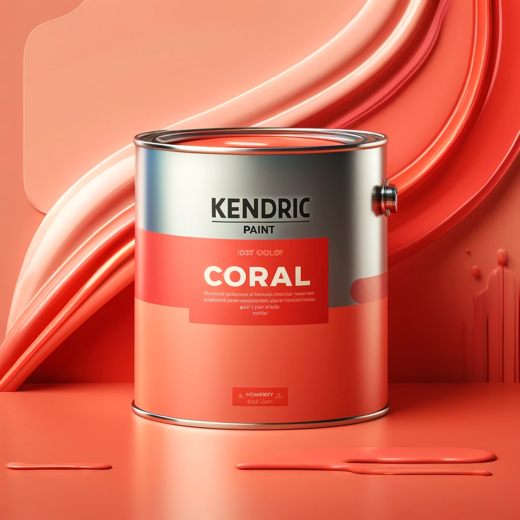 Kendricwestafrica coral paint